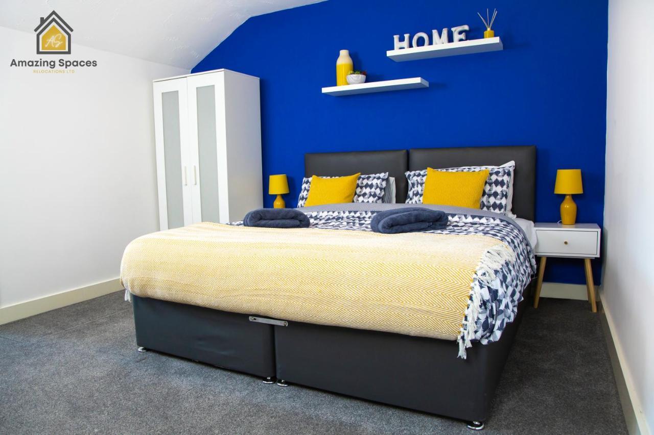 Large Unique 2 Bedroom Duplex Apartment With Private Parking & Free Wifi - Vat Qualifying By Amazing Spaces Relocations Ltd Warrington  Bagian luar foto